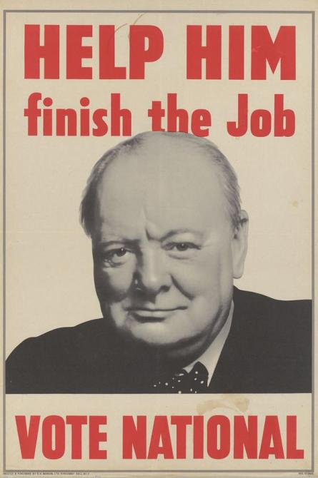 Conservative Election Poster 1945